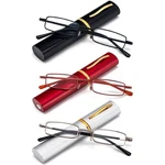 Reavee 3 Pack Slim Pen Reading Glasses Small Tube Stylish Readers For Women. Fixed Price $21.19.