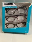 Foster Grant Fashion Reading Glasses 3PACK +1.75 1408229. Fixed Price $14.95.