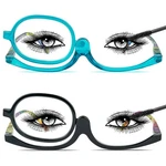Chiccool 2 Pack Makeup Reading Glasses For Women Magnifying 3.50, Black+blue. Fixed Price $24.84.