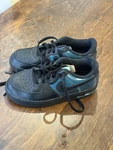 Nike Air Force Toddler Size 11 Black Blue Baby Dragon Sneakers BV6060-001. Fixed Price $24.99.