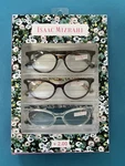 Isaac Mizrahi Women Reading Glasses Tortoise & Floral Patterns 3 Pack +2.00. Fixed Price $21.99.