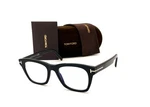 Tom Ford FT5886-B 001 Black / Clear Blue Block 52MM Eyeglasses TF5886. Fixed Price $149.45.