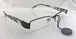 Jimmy Crystal JCR188 Zebra Design Swarovski Reading Glasses. +2.00 Lens. Fixed Price $83.00.