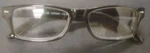 Kid's Black Eye Glasses (possibly Far Sighted) (scratched Lens). Fixed Price $20.00.