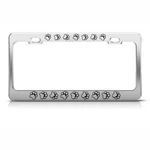 Dog Paw Print Animal Metal License Plate Frame Tag Holder. Fixed Price $17.99.