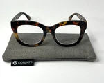 Peepers Blue Light Cat Eye Reading Glasses +3.00 Strength (with Case). Fixed Price $17.50.