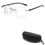 Trendy Rimless Multifocus Reading Frameless Multifocal Reader Eyeglasses. Fixed Price $18.57.