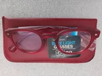 Foster Grant Blue Light Reading Glasses +0.00 Izzy Red With Case. Fixed Price $10.88.