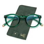 Easy Retro Round Blue Light Blocking Reading Glasses Women Anti-uv. Fixed Price $30.49.