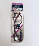 Sav Brown Clear Fashion Readers Women's +3.00 Eyewear Beige Case. Fixed Price $12.99.