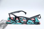 New Caddis Carlisle 22D1 1.00 Black Authentic Frames Eyeglasses 46-26. Fixed Price $96.00.