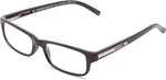 Foster Grant Brandon Black Reading Eyeglasses Readers + 1.25 New. Fixed Price $16.88.
