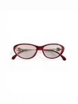 Rare Authentic Chanel 3196 C.1207 Bordeaux Tweed Glasses Italy Frames Only. Fixed Price $130.00.