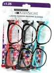 Xtrasight By Foster Grant Reading Glasses Marciel (3 Pack). Fixed Price $16.99.