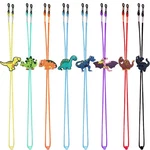Zxsweet 8 Pcs Kids Glasses Strap Adjustable Dinosaur Large, Multicolor. Fixed Price $10.29.