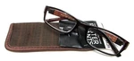 Foster Grant Reading Glasses With Soft Case Derick Brn 53/17-136 Choose Diopter. Fixed Price $14.99.