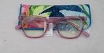 Vera Bradley Meg Reading Glasses Superbloom Pattern 2.00. Fixed Price $21.99.