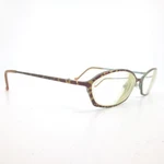 Lizwear Lw 103 EF7 Eyeglasses Tortoise Teal Green Oval Frame 50 15 135. Fixed Price $39.98.