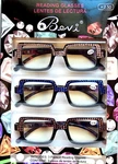 Bevi 3-PACK Reading Glasses Readers With Rhinestones +2.50 New Authentic. Fixed Price $39.99.
