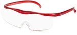 Hazuki Glasses Loupe Large 1.6 Times Magnifier Clear Lens Ruby Color W/ Tracking. Fixed Price $61.69.