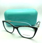 New Tiffany & Co. Eyeglasses Tf 2160-B 8134 54-17 140 Tortoise Blue Gold Frame. Fixed Price $539.99.