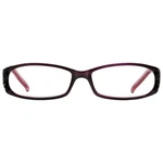 Womens Rectangular Plastic Reading Glasses Amber Purple With Rhinestones. Fixed Price $26.11.