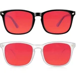 Vbewo 2 Packs Professional Sleep Glasses With Medium, (01)-BLACK+TRANSPARENT. Fixed Price $30.69.