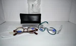 Ytdbns 2 Pack Reading Glasses Retro Round Blue Light Multi 3.75 Nwt. Fixed Price $11.99.