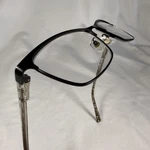 Eyeglass Foster Grant 54-17-140 Matte Black/clear Grey Frames Only LO0921 3087B. Fixed Price $19.95.