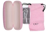 Vemiss Pink Hard Shell Glasses Case For Sun And Reading. Fixed Price $12.11.