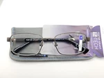 Foster Grant Ti-tech TI100 Mens Black Flexible Reading Glasses 54 19-140. Fixed Price $19.95.