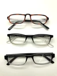 Lot Of 3 Reading Eye Glasses +1.50 Unbranded Drdean Readers Equate Mens. Fixed Price $5.99.