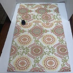 Nicole Miller Square Placemats Yellow & Green 15.5 X Set Of 4. Fixed Price $19.99.