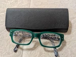 Eyebobs Readers 2275 Peckerhead Green And Zebra. Fixed Price $39.96.