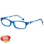 Kunchu Women's Blue Light Blocking Reading Glasses Rectangle Spring Hinge. Fixed Price $20.00.