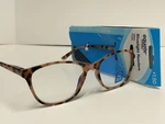 Equate Women's Blair Bluelight Reading Glasses With Case, Blush Tortoise, +1.50. Fixed Price $15.00.