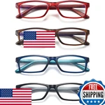 Raoog 4 Pack Reading Glasses 1.0 Blue Light Blocking Women Rectangle. Fixed Price $49.65.