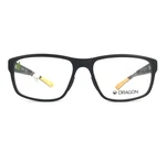Dragon Mens Eyeglasses Frames DR5001 002 Matte Black Square Full Rim 58-17-145. Fixed Price $84.99.