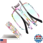 Missfive Modern Folding Reading Glasses For Women Blue Light Blocking, An. Fixed Price $44.99.