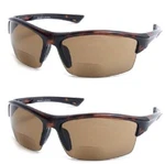 Bbi 2 Pack Foster Bifocal Reader Sport Wrap Sunglasses Tortoise Amber +3.00. Fixed Price $24.36.