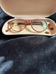 Jean Lafont Eyeglasses Jupiter 48-6035 Rust Havana Round Frame France 18 145. Fixed Price $150.00.