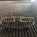 Vintage Kanda Gold Adjustable Lens Eyeglasses( Frame Only) #FS-003-100. Fixed Price $149.99.