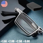 2 Foldable Reading Glasses Anti-blue Ultra-light Travel Portable Gifts. Fixed Price $9.98.