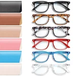 Novivon 6 Pack Reading Glasses Blue Blocking For Women Men, Lightweight An. Fixed Price $25.36.