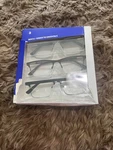 Design Optics By Foster Grant 668 Full Metal Square Reading Glasses 3 Pk +2.50A5. Fixed Price $17.09.