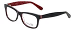 Calabria Vivid Designer Eyeglasses 870 In Black-red 55MM Demo Lens. Fixed Price $58.77.