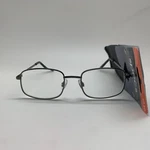 D76 Foster Grant Simply Specs Jacobson + 2.50 Gun Gray Reading Glasses Readers. Fixed Price $9.95.