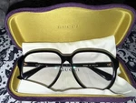 New Classic Gucci Aviator Reading Glasses GG1036O 001 58-13 Black Frames Fashion. Fixed Price $350.00.