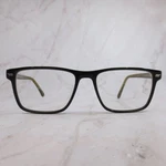 Perry Ellis 460-1 Black Olive Green Rectangular Eyeglasses Frames 54-17-145. Fixed Price $44.99.