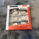 Foster Grant Reading Pack- Glasses +3.00 Scratch Resistant 1 Case Costco. Fixed Price $11.99.